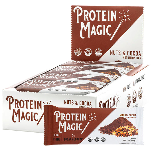 Nuts & Cocoa Protein Bars pack- (12 Bars)